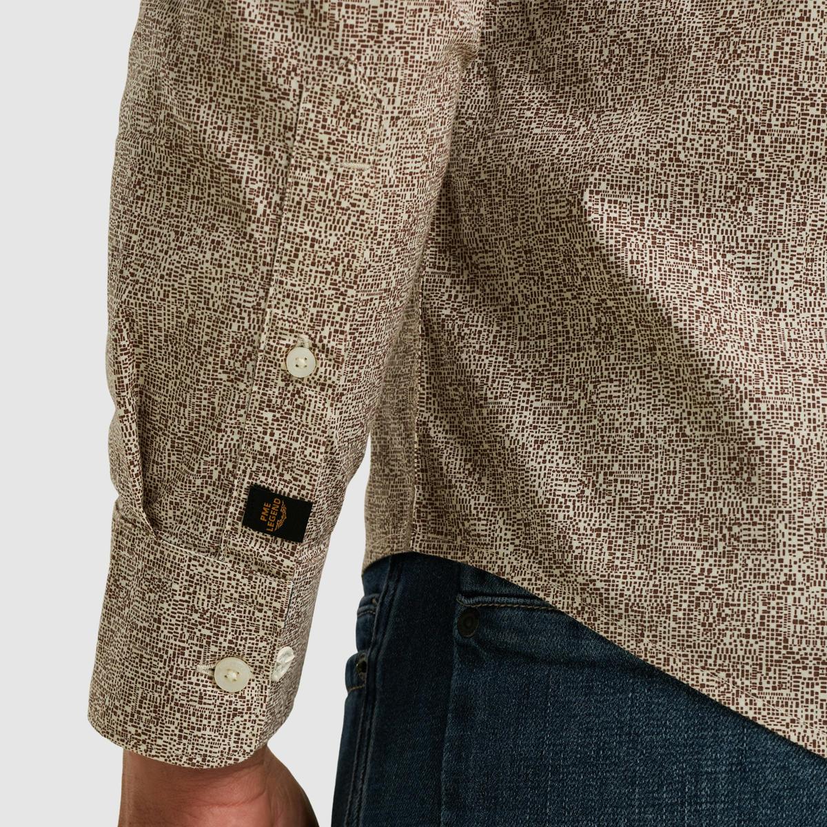 PME Legend Overhemd PSI2509238 Bruin 6