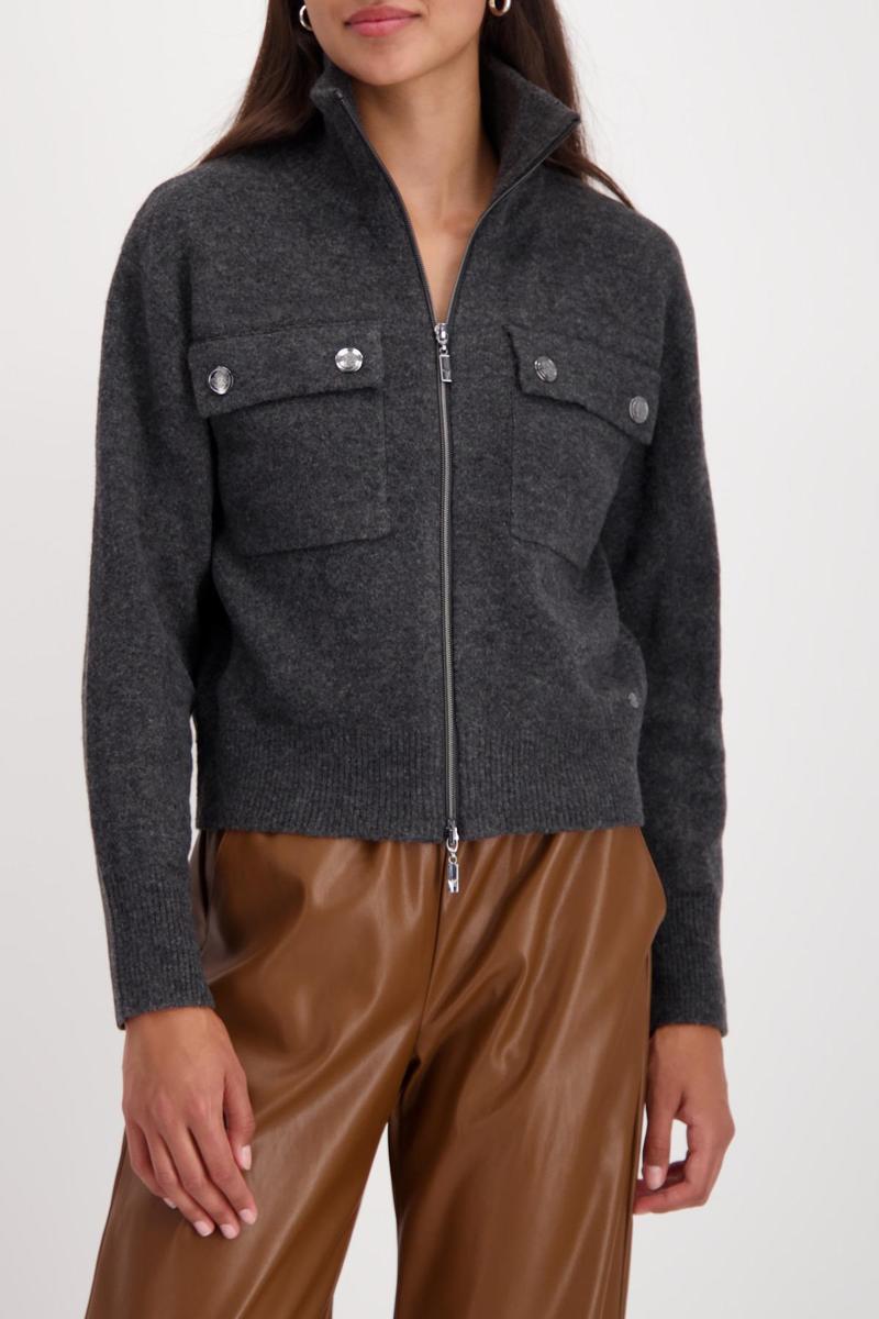 Monari Vest 809617 Grijs 1