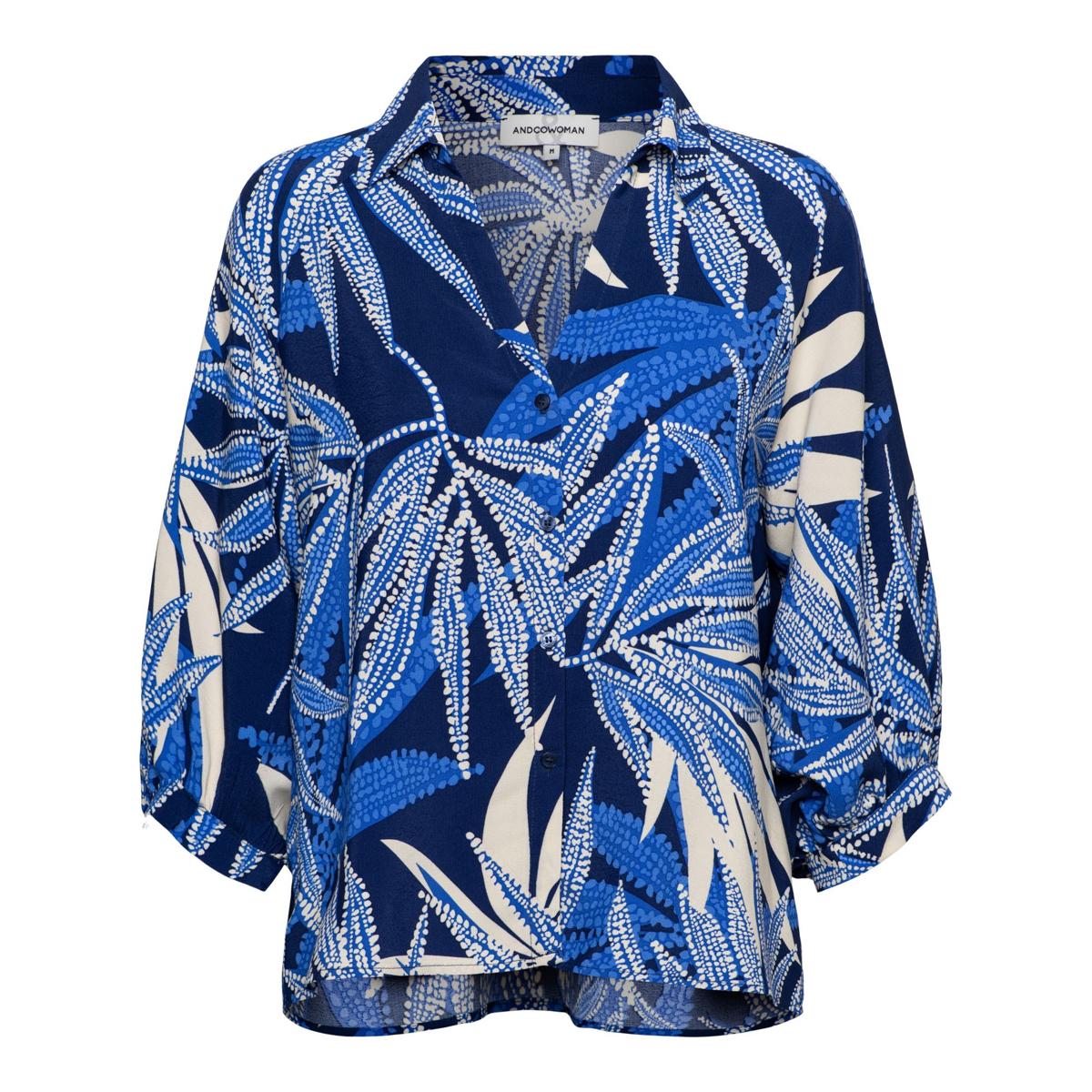 &Co Woman Blouse BL445 Blauw 1