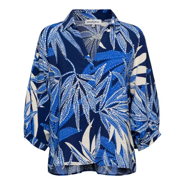 &Co Woman Blouse BL445 Blauw 1