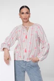 Geisha Blouse 63215-20 Roze 1