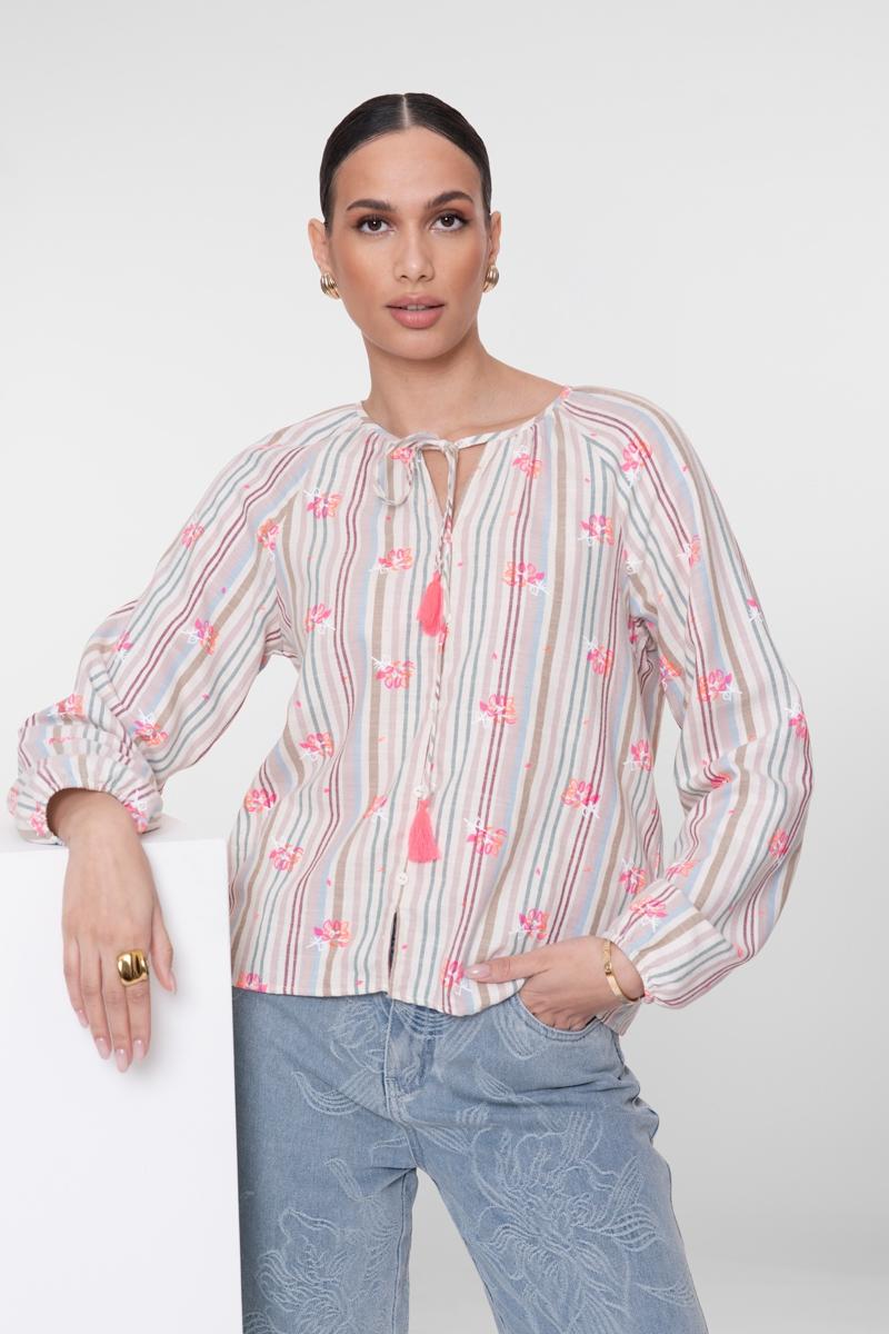 Geisha Blouse 63215-20 Roze 1