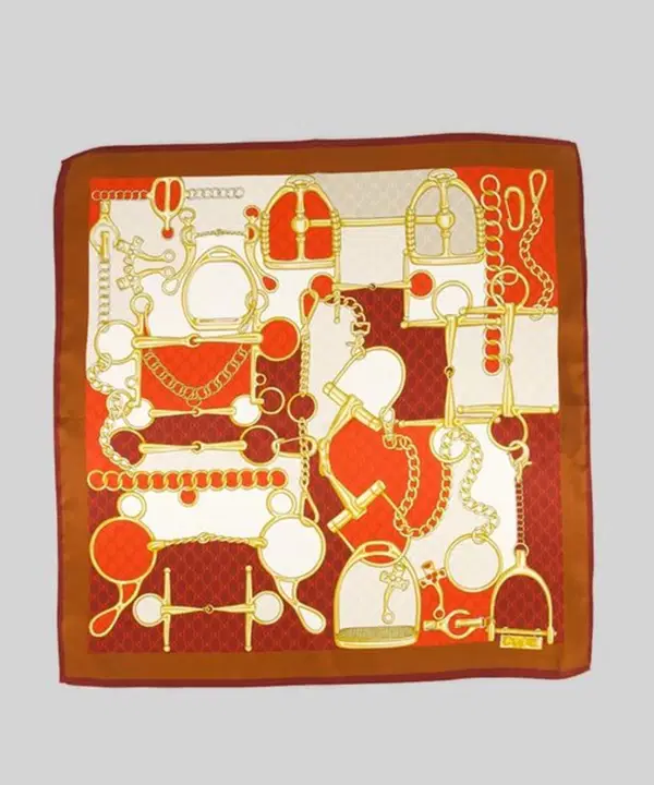 New Apparel Sjaal Zaya Oranje 1