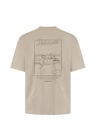 Dstrezzed T-Shirt Collin Beige 2