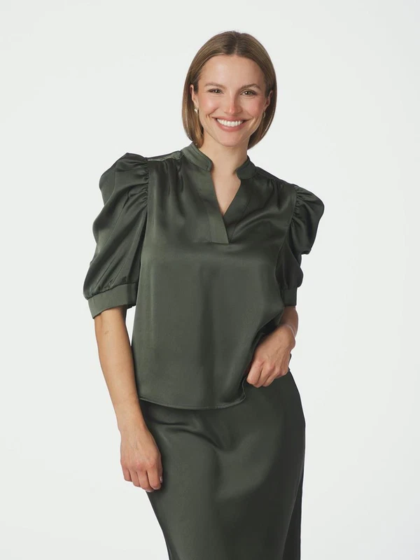 Neo Noir Blouse Roella Groen 1
