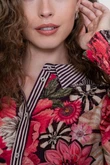 Geisha Blouse 63919-20 Paars 6