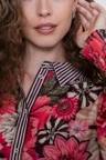 Geisha Blouse 63919-20 Paars 6