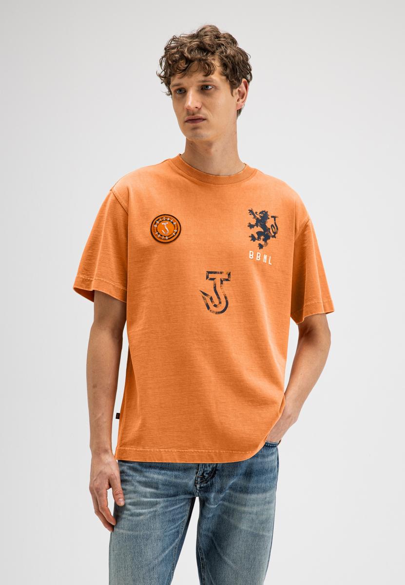 Butcher of Blue T-Shirt M2622015 Oranje 4