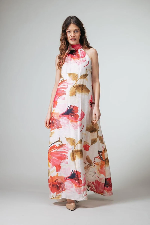 Label DOT Jurk 2613005 Roze 1