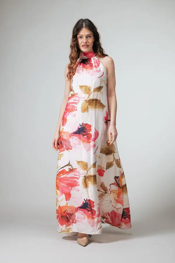 Label DOT Jurk 2613005 Roze 1