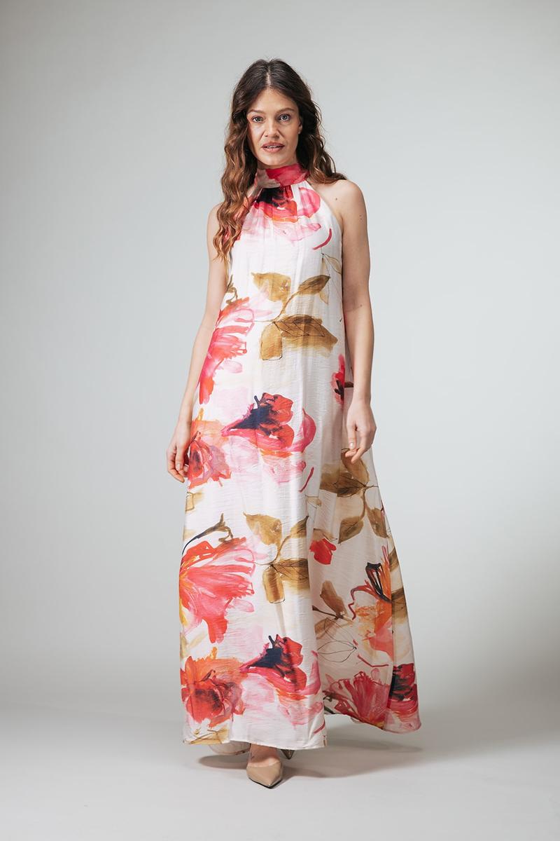 Label DOT Jurk 2613005 Roze 1