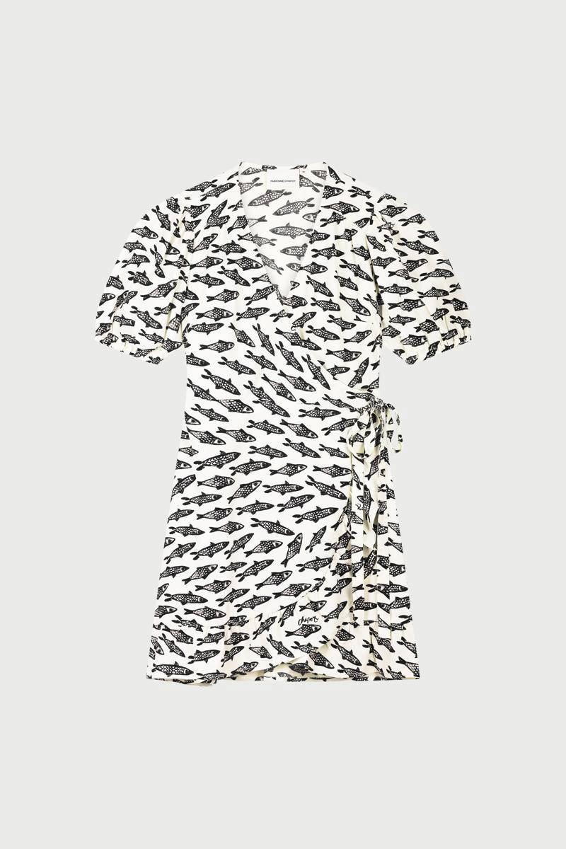 Fabienne Chapot Jurk Ariel Dress Off-White 3