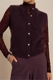 Studio Anneloes Vest Bibi sls cardigan Paars 3