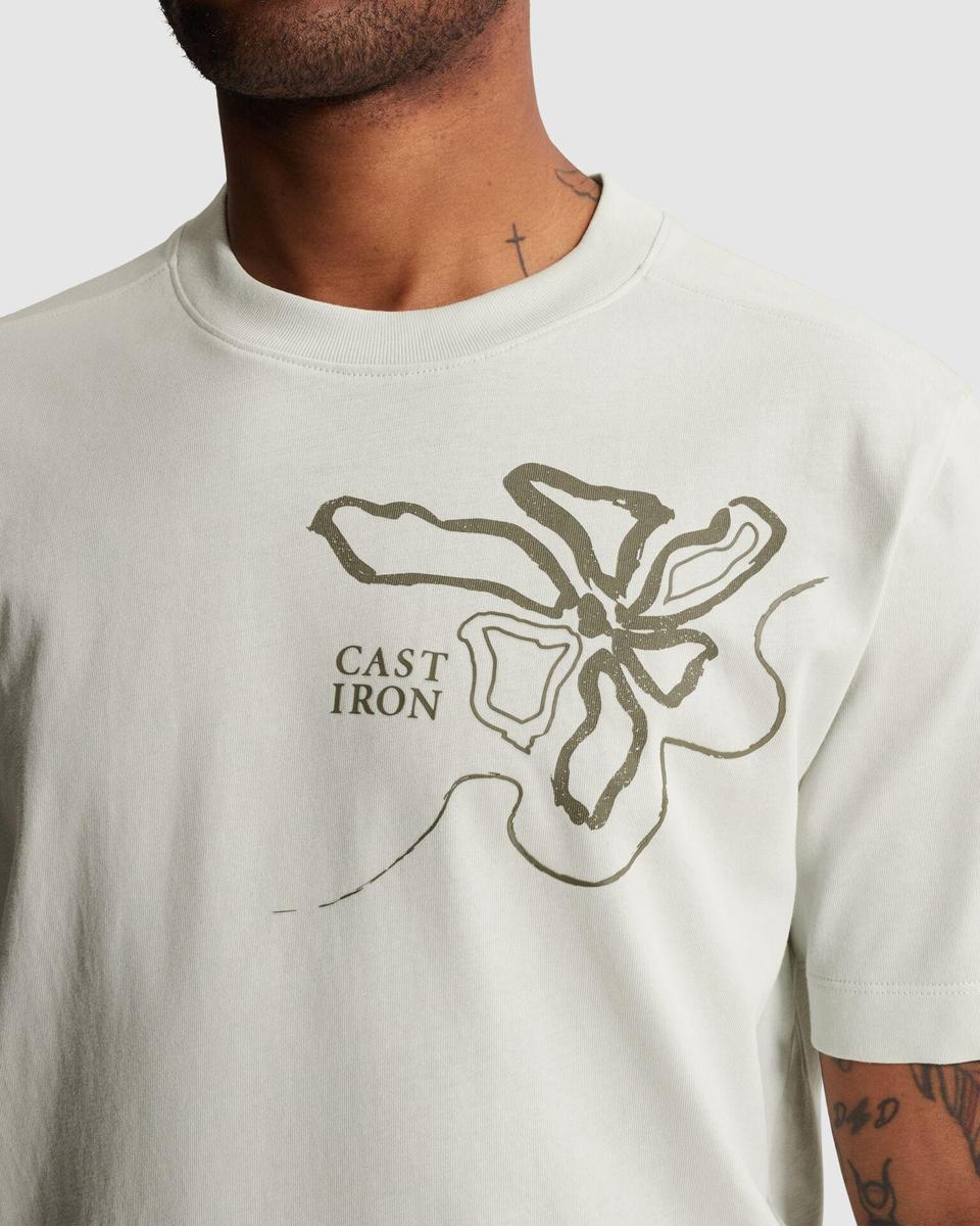 Cast Iron T-Shirt CTSS2605586 Blauw 5