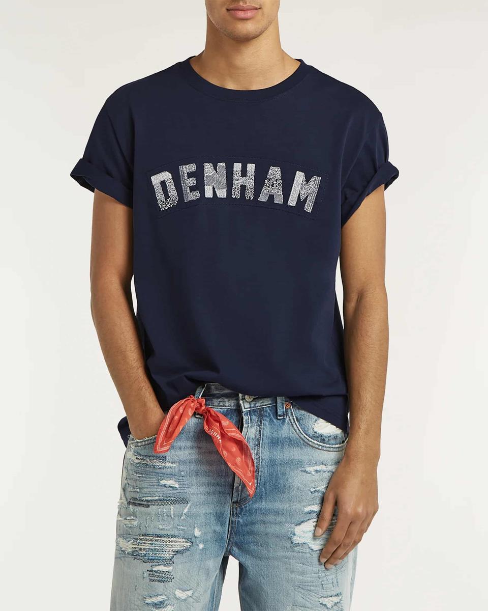 Denham T-Shirt 01-26-01-52-065 Blauw 1