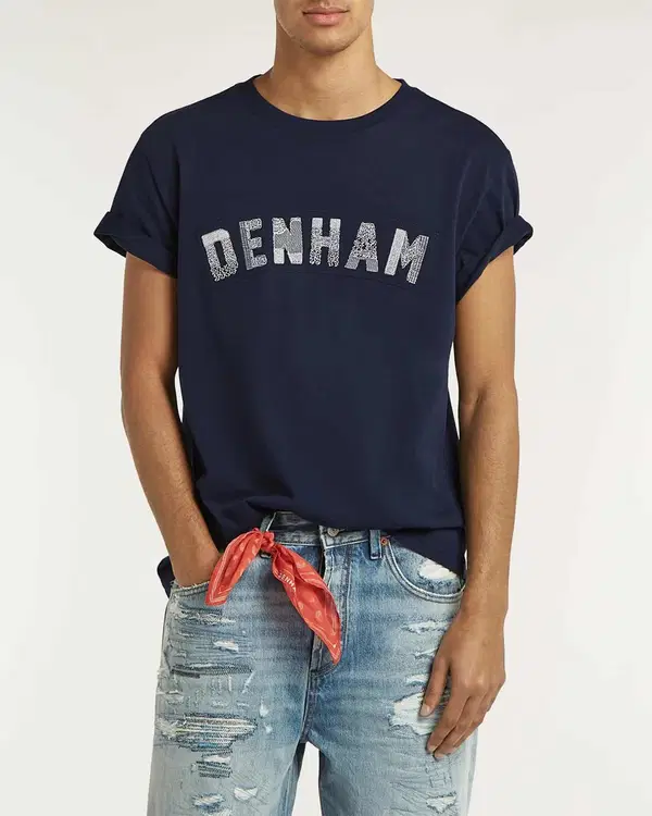 Denham T-Shirt 01-26-01-52-065 Blauw 1