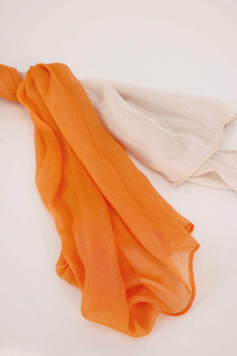 Monari Sjaal 410469 Oranje 3