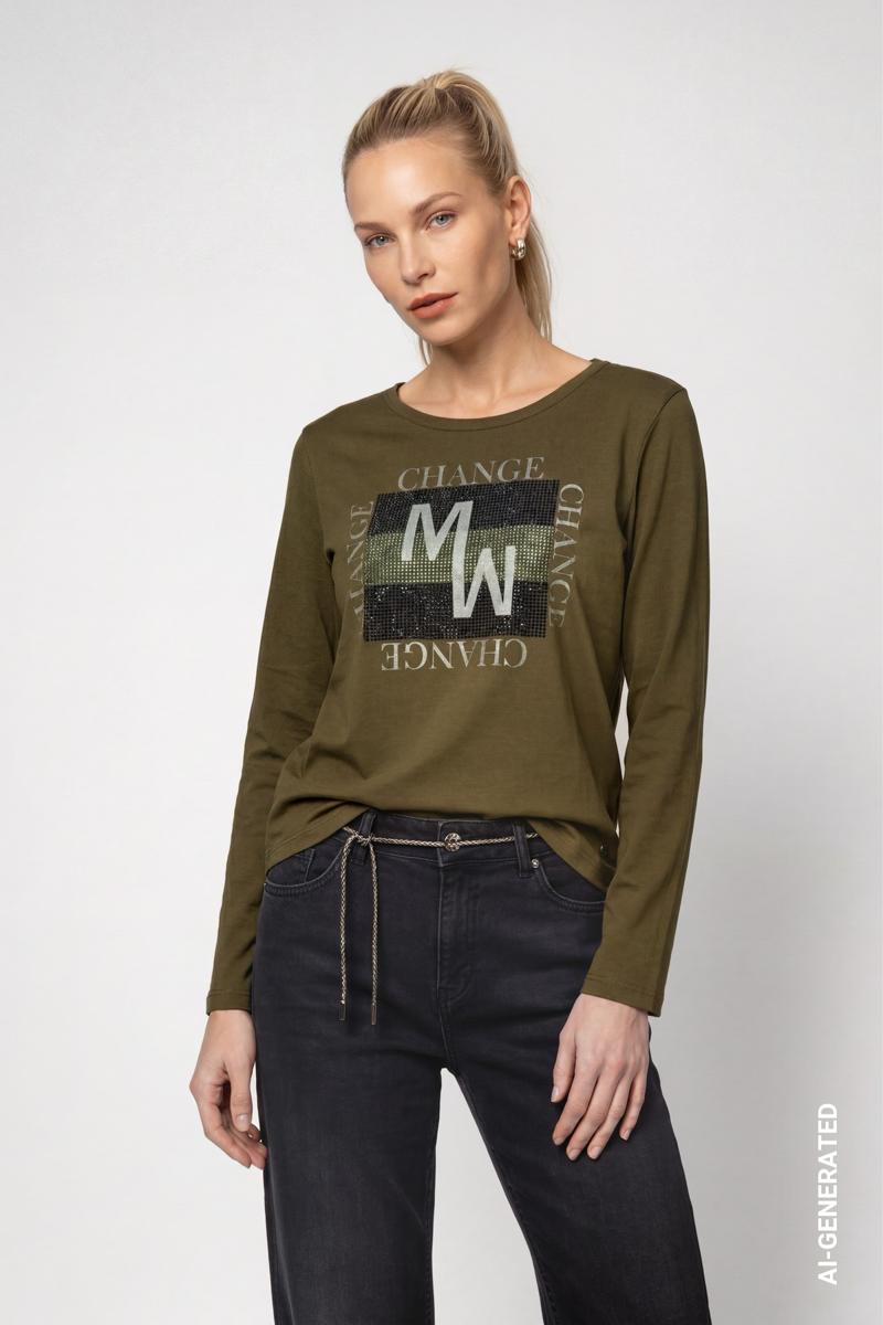 Monari Longsleeve 810004 Groen 1