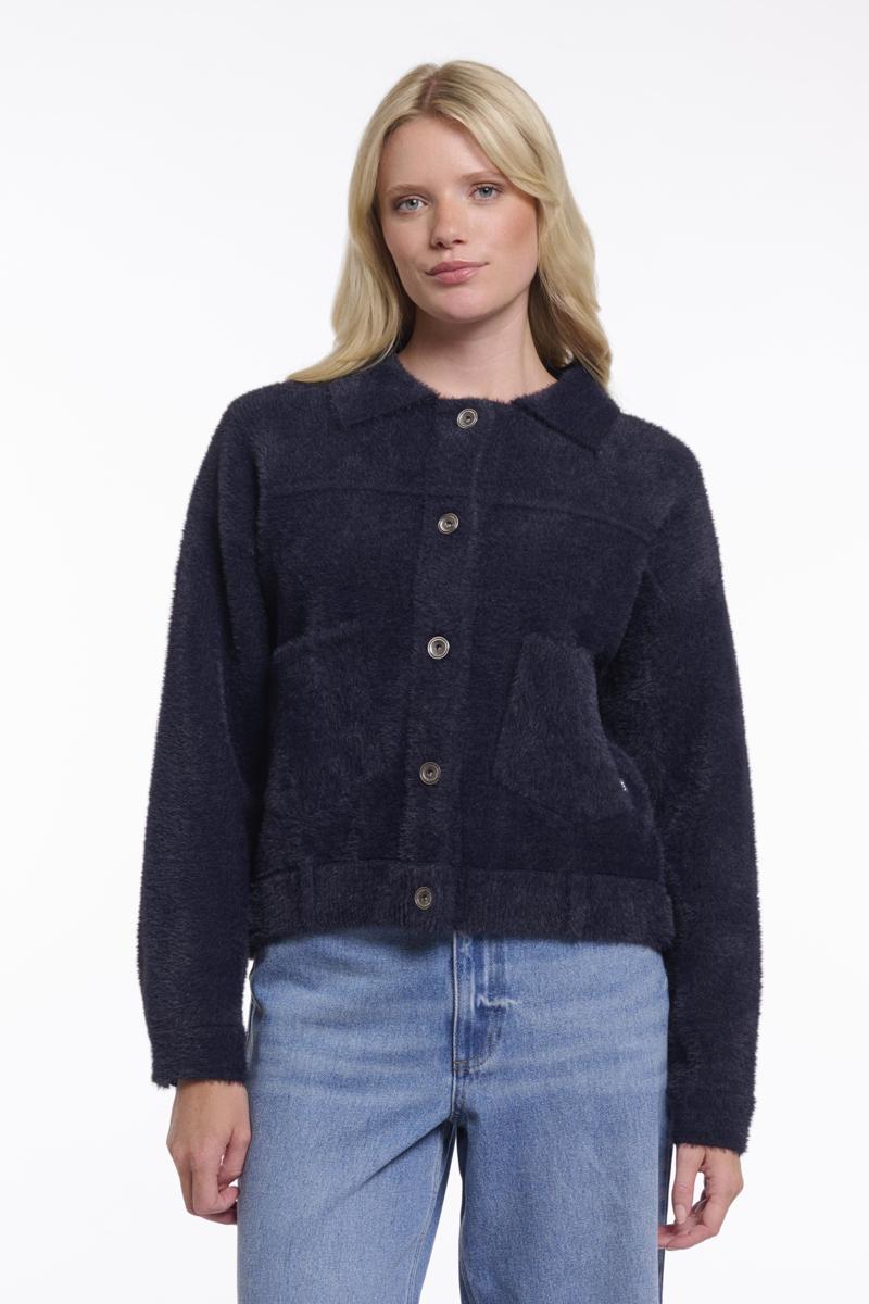 Rino & Pelle Vest Bubbly Blauw 1
