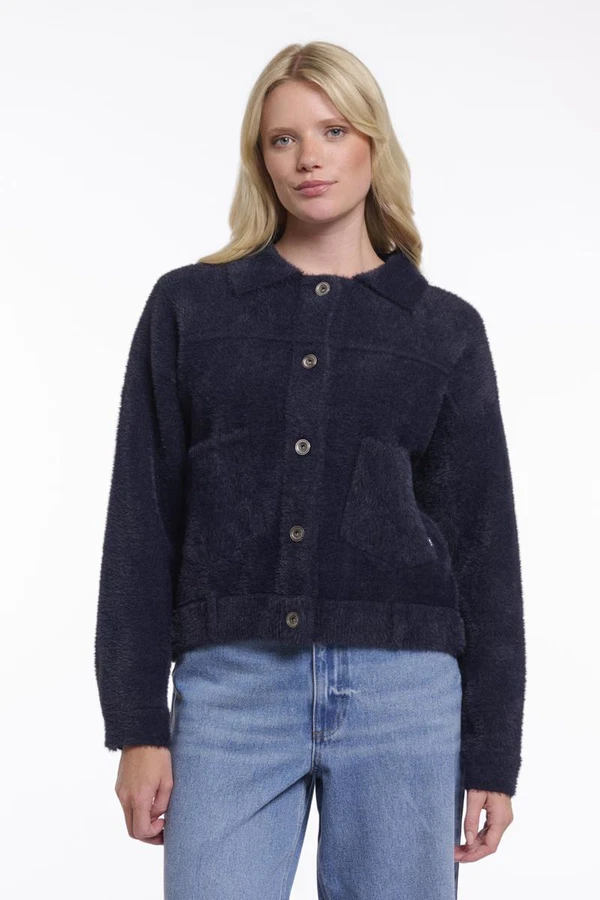 Rino & Pelle Vest Bubbly Blauw 1