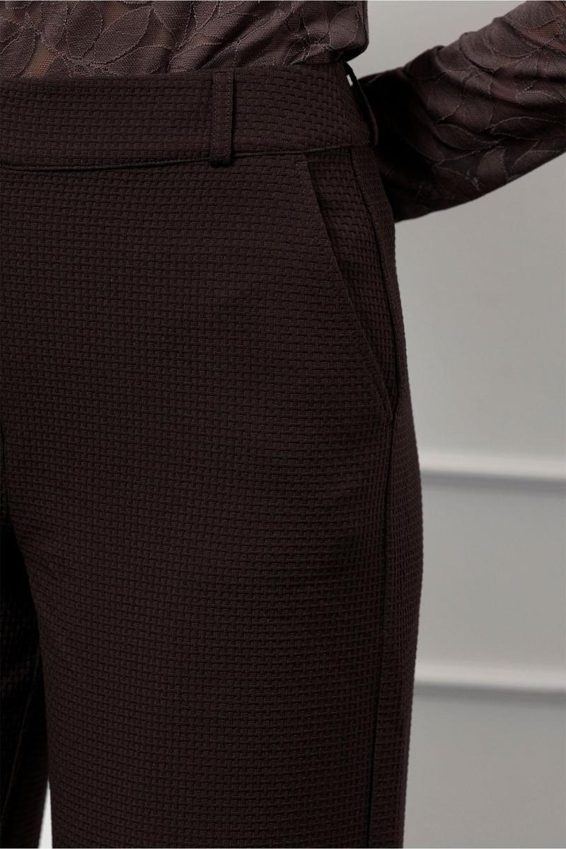 Studio Anneloes Pantalon Lexie Waffle Bruin 4