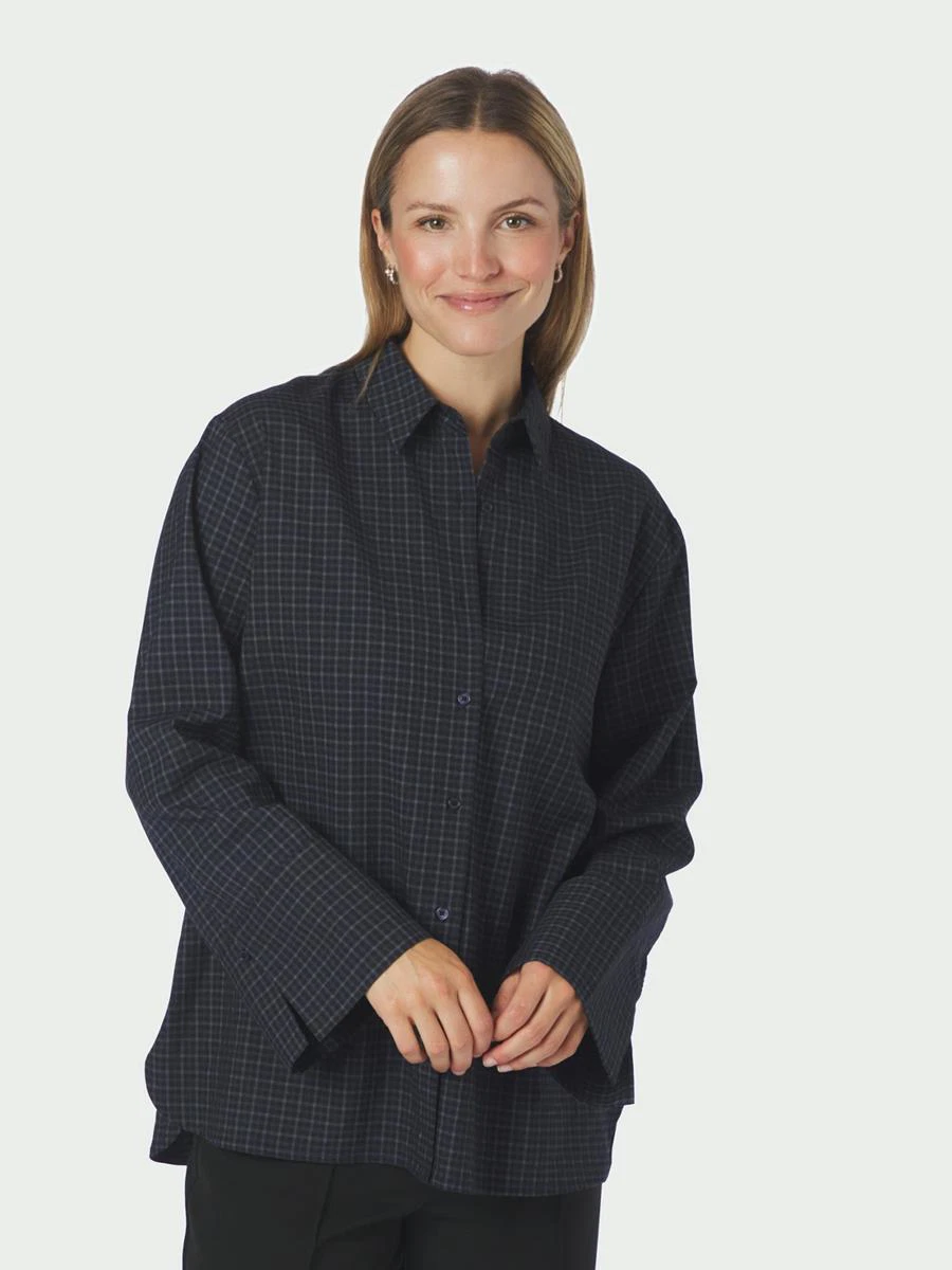 Neo Noir Blouse Dita Blauw 1