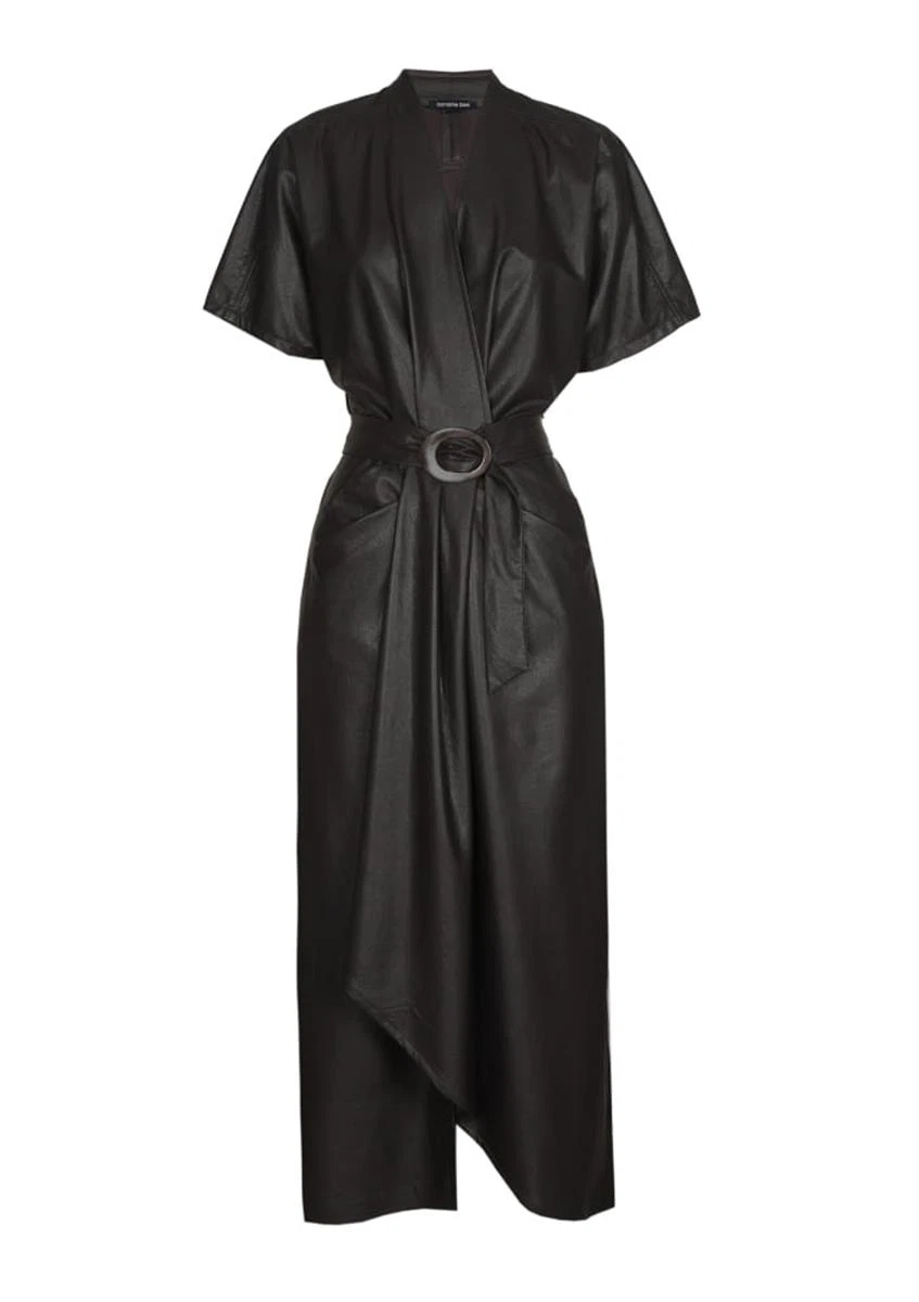 Caroline Biss Jurk 4109 Bruin 2