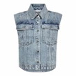 Co'Couture Gilet Denice Blauw 2