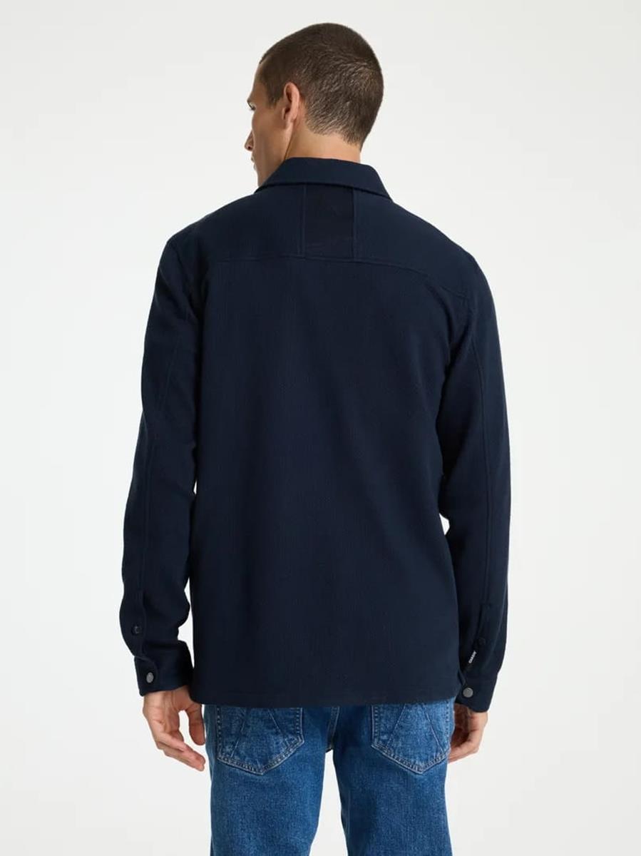 CHASIN Overshirt Axel Vorn Blauw 3