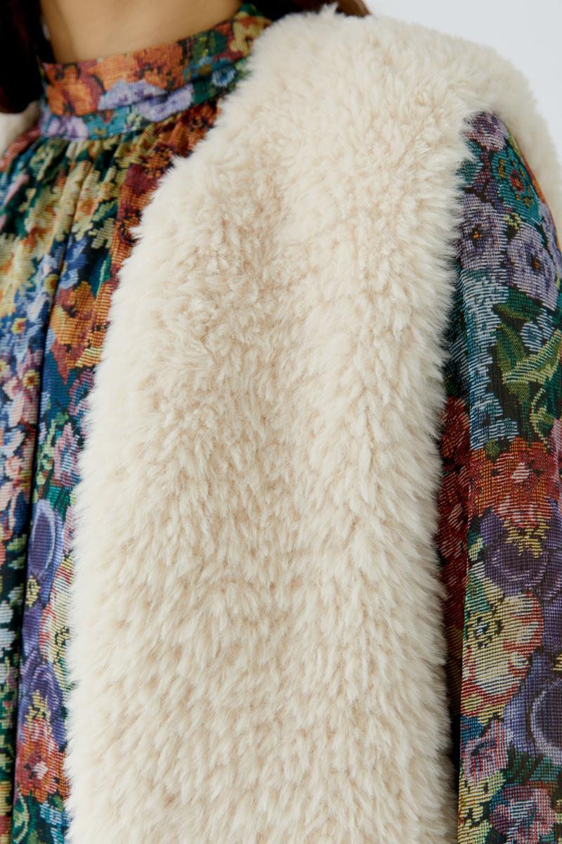 Oui Gilet 0098077 Off-White 5