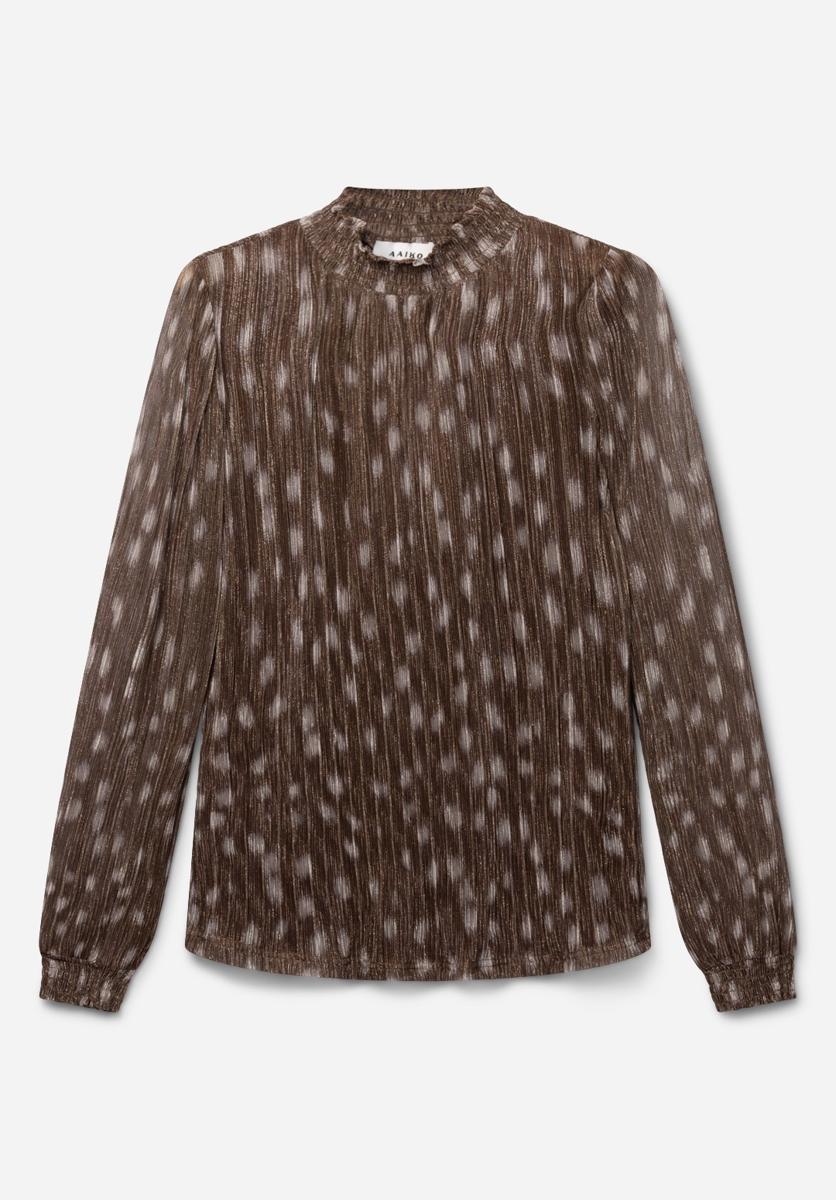 Aaiko Blouse TORY BAMBI PES 55 Bruin 1