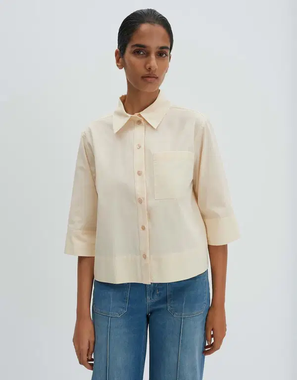 SOMEDAY Blouse Zarba Bold Off-White 1