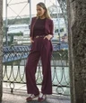 EsQualo Pantalon F26.10502 Rood 2