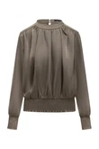 Label DOT Blouse Ailey Taupe 2
