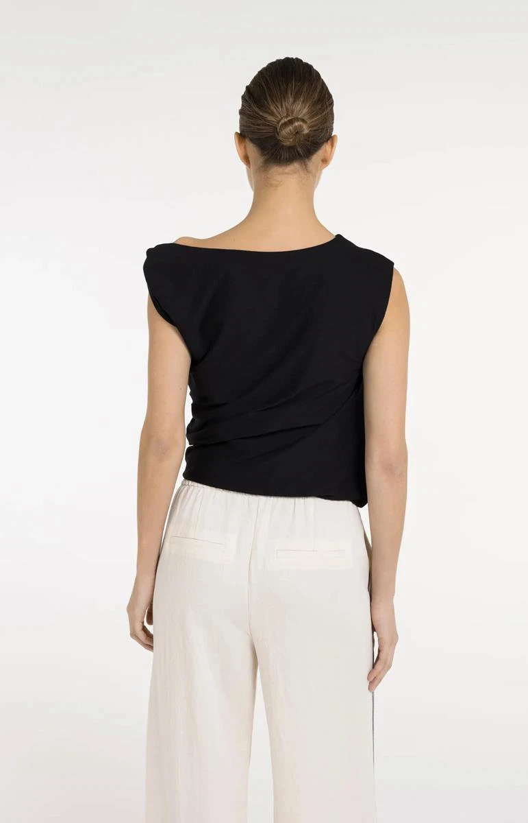 YAYA Top 01-709376-605 Zwart 3