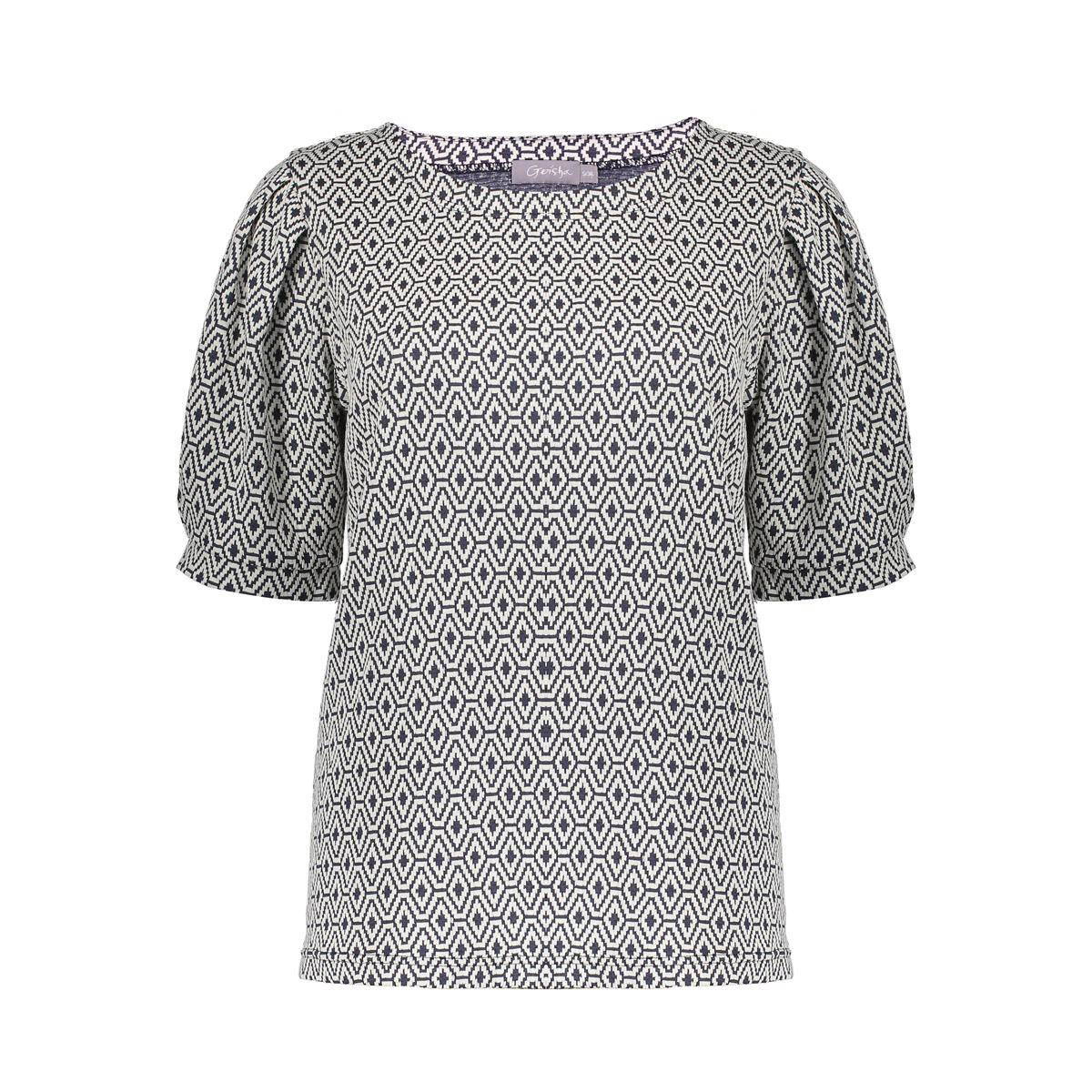 Geisha T-Shirt 62056-21 Off-White 2