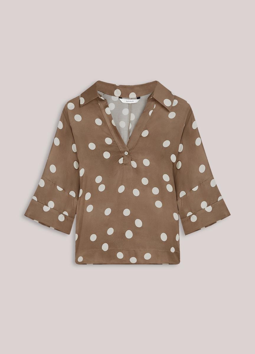 Summum Blouse 2s3413-12381 Taupe 2