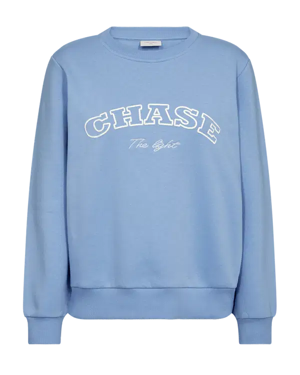 Freequent Sweater Kamela Blauw 1