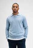 Butcher of Blue Trui Boucle Blauw 2