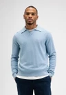 Butcher of Blue Trui Boucle Blauw 2