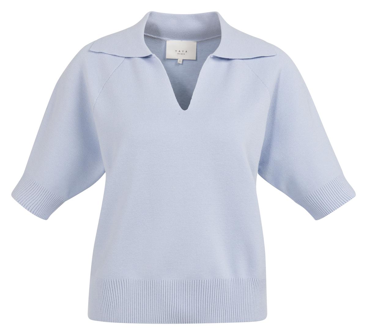 YAYA Trui 01-000569-603 Blauw 2