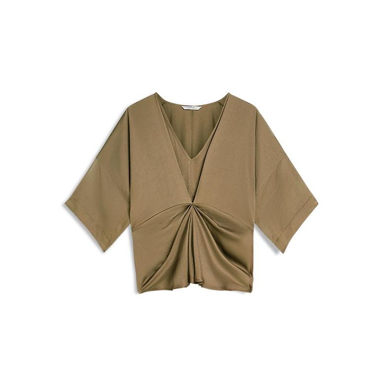 Summum Blouse 2s3506-11817 Taupe 2