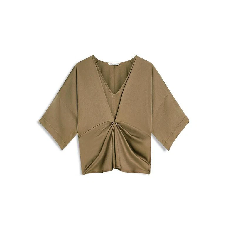 Summum Blouse 2s3506-11817 Taupe 2