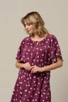 &Co Woman Jurk Axelle Dot Paars 5