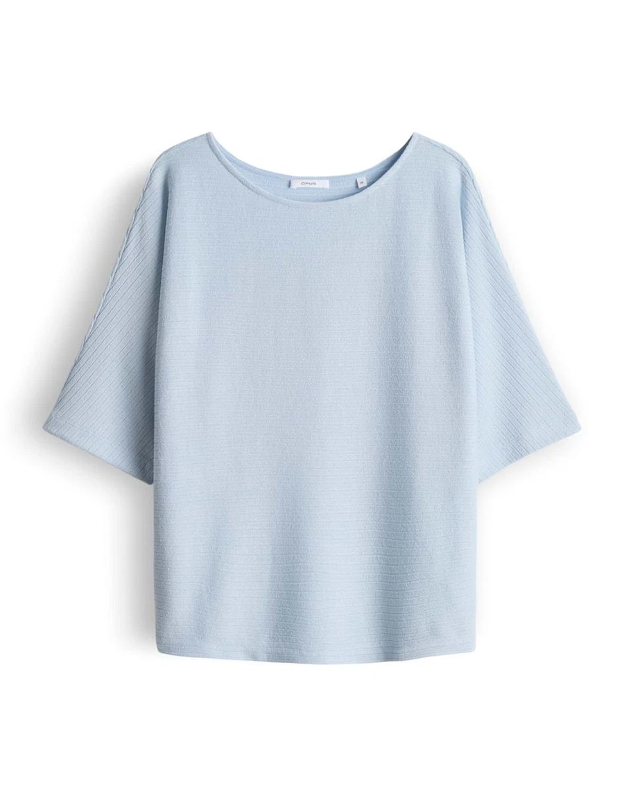 OPUS T-Shirt Serifos Blauw 2