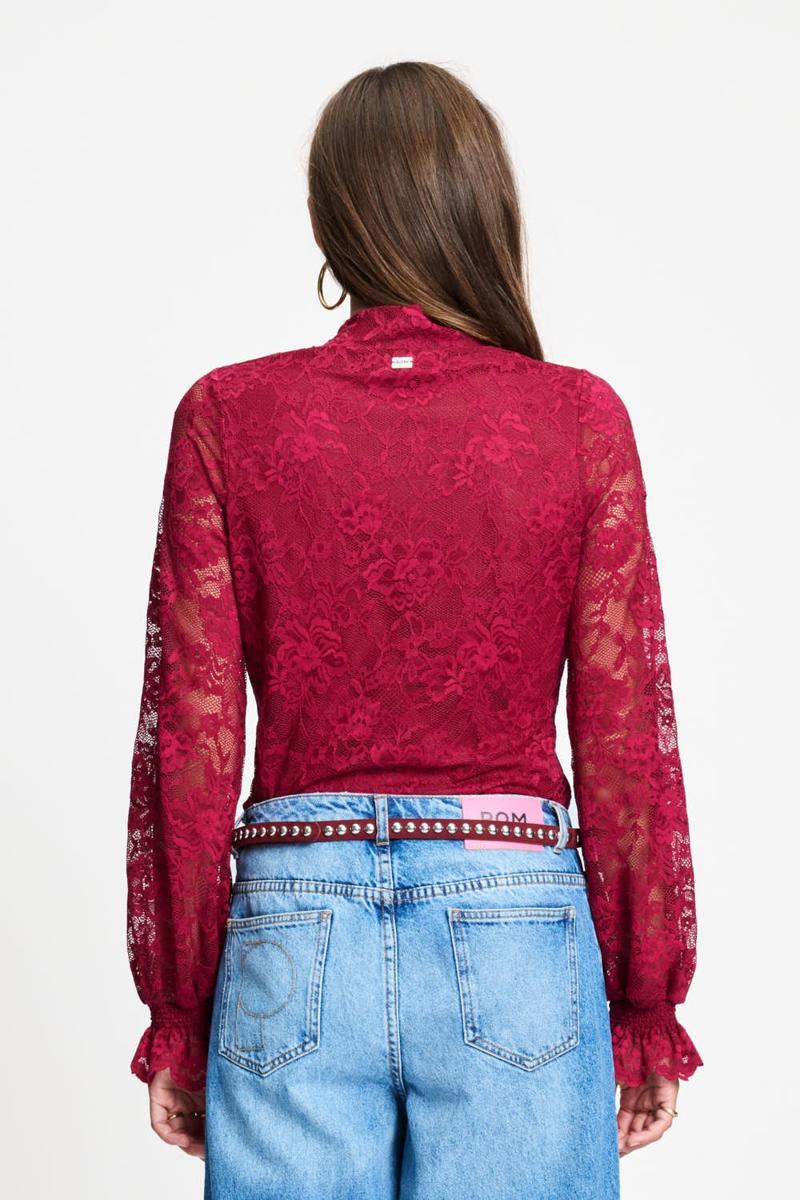 POM Amsterdam Longsleeve SP9784 Rood 3