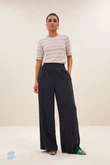 By-Bar Pantalon Benji Grijs 1