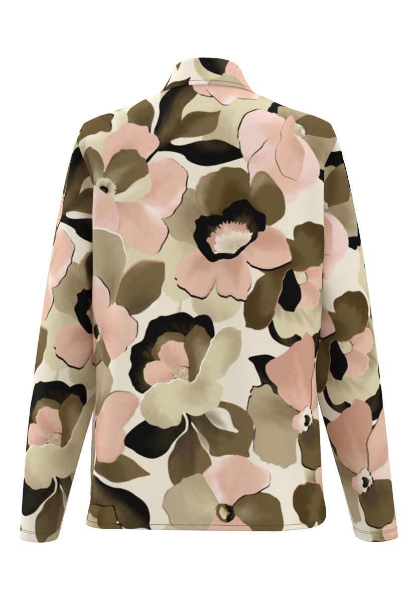 Frank Walder Blouse 622101 Bruin 2