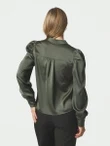 Neo Noir Blouse Rosslyn Groen 3