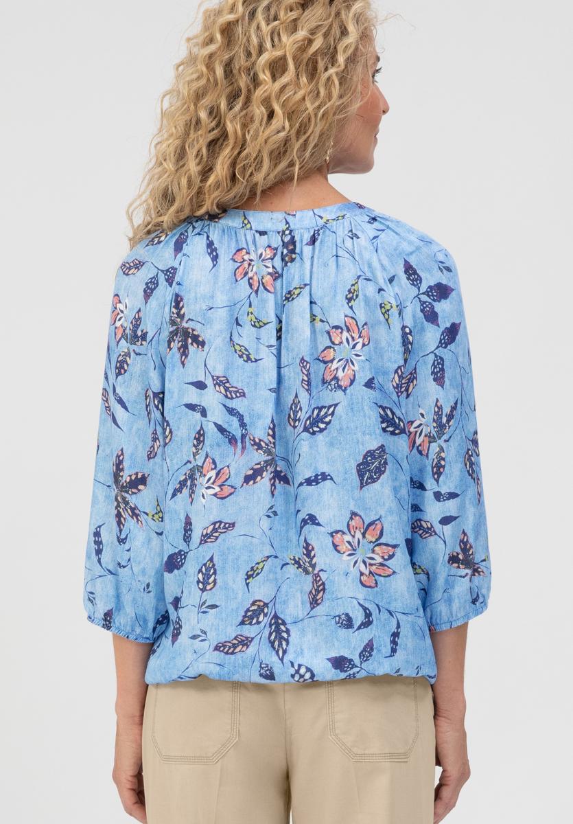 Bianca Blouse Rana Blauw 3